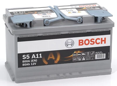 Bosch S5A11 Batterie de Voiture 80A/h-800A - Photo 1/3