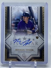 Michael Toglia 2023 Topps Five Star Auto FSA-MTO Rockies RC Rookie