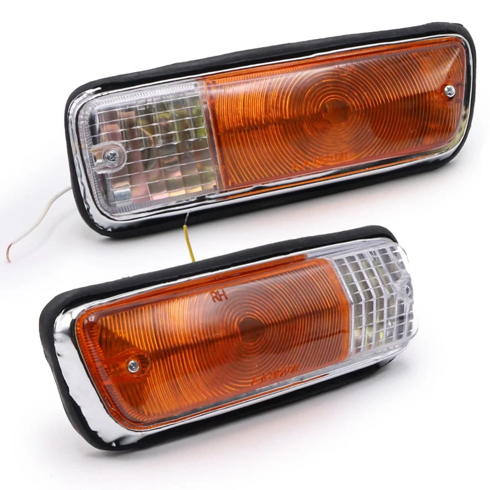 Par de Lâmpada de Luz de Seta Frontal para Datsun 520 521 Pickup 1969 - 1973 - Imagem 4 de 4