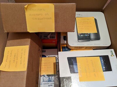 Konvolut - Smartphones - für Ersatzteile und Reparaturen - verschiedene Modelle