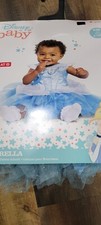 Disney Baby Princess Cinderella Halloween Costume Tutu Dress Size 6-12M New