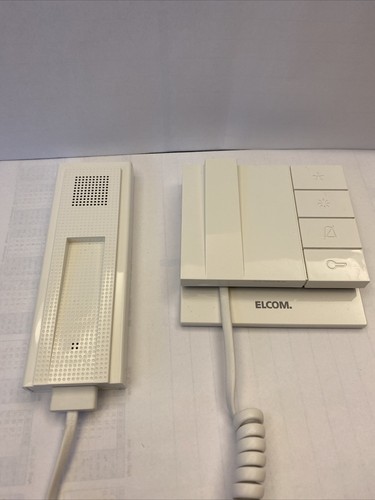 Elcom REK241Y Telefon Türtelefon i2-BUS Telefon weiss Audio - Bild 4 von 4