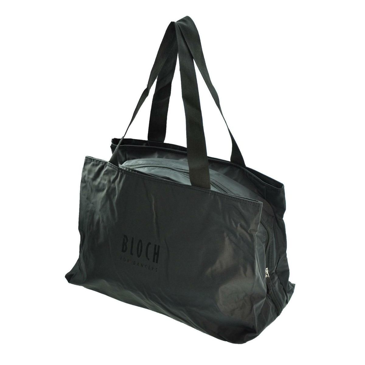 Bloch Multi Compartment Dance Tote Bag Black with Pink Lining A310