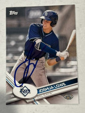 JOSH LOWE  SIGNED 2017 TOPPS PRO DEBUT ROOKIE CARD AUTO