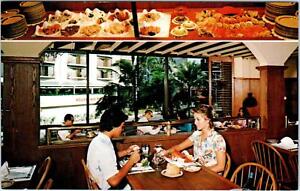 waikiki 1980 hawaii hi restaurant postcard emporium seafood