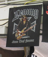 MOTORHEAD BACK PATCH NEW RARE COLLECTABLE WOVEN ENGLISH IMPORT BACKPATCH