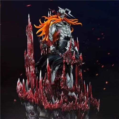 Statua modello BLEACH Ogihci Ulquiorra Cifer Kurosaki Ichigo PVC regalo di Natale - Foto 5 di 11