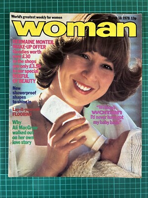 Woman Magazine March 1978. Ali McGraw