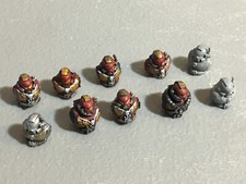 A23086 WARHAMMER 40K SPACE MARINES BITS LOT HEADS TORSOS GAMES WORKSHOP GW