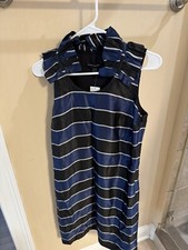Short Cocktail Dress Stripe