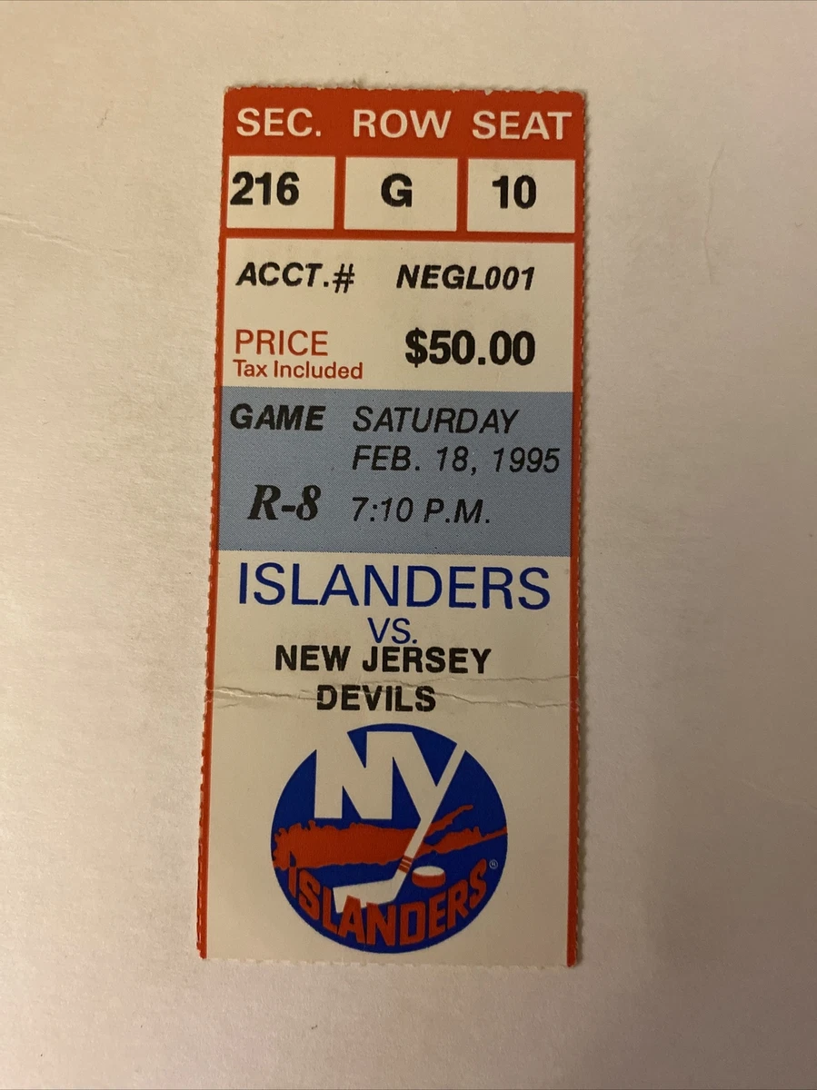 New jersey top islanders tickets