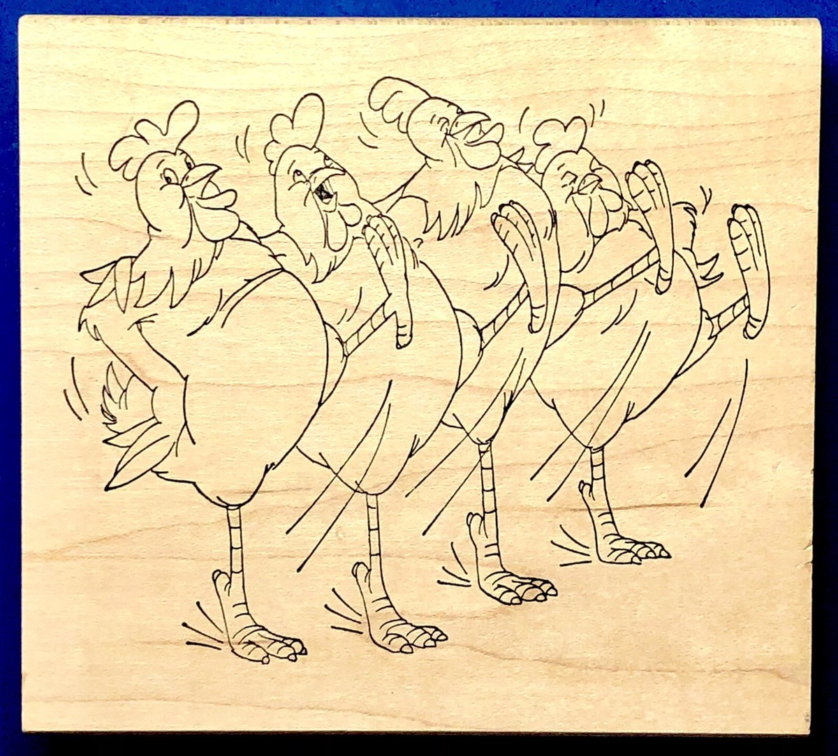 Chicken Dance Movements Pack Of 4 Chickens Dancing The Chicken Dance