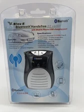 Bleu E Bluetooth Handsfree EZ Carkit V2.0+EDR w/ USB Charging Port Speaker Phone