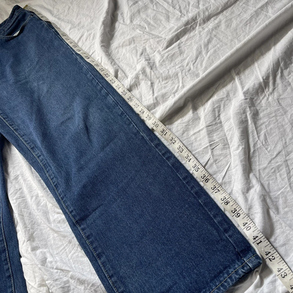 Jeans sanforizados Montgomery Ward Power House años 50 32 X 30 denim oscuro Foto 4 de 4