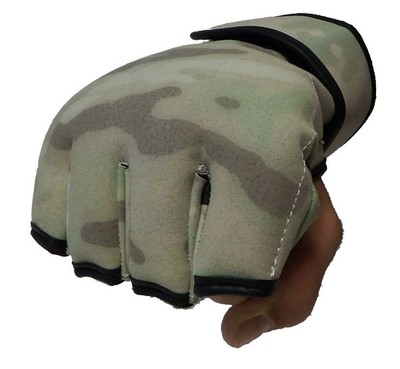camo mma gloves