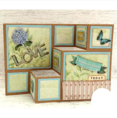 Framework Metal Cutting Dies Decorative Scrapbooking Craft Die Cut Paper Cards 