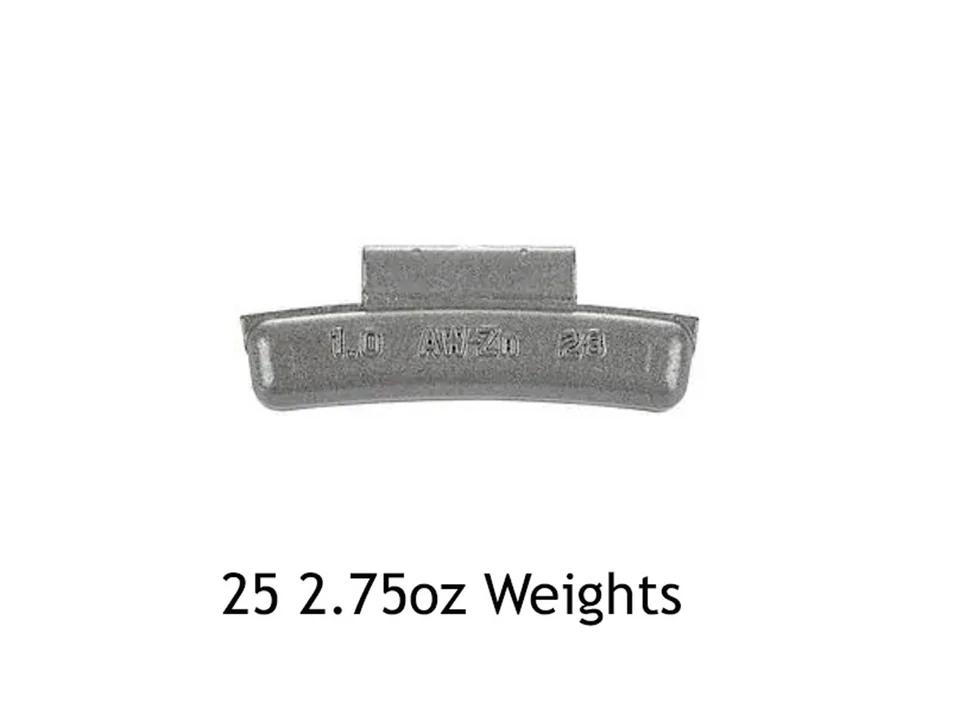 Carquest Hoffman MC275Z Coated Zinc Wheel Weights 2.75 oz - Box of 25- Free Ship - Image 3 of 3