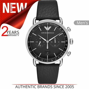 emporio armani tachymeter black watch