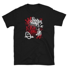 Camiseta unisex de manga corta de graffiti de arte urbano
