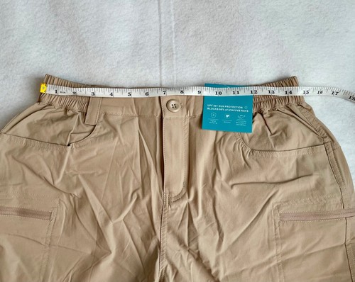 NEW w/Tags Willit 50 UPF Women's Outdoor Shorts Beige- M - Picture 2 of 7