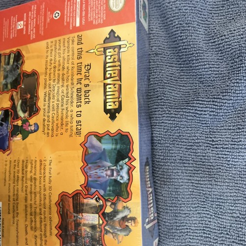 Castlevania Nintendo 64 (N64) BRAND NEW Factory Sealed W/protector - Picture 10 of 11