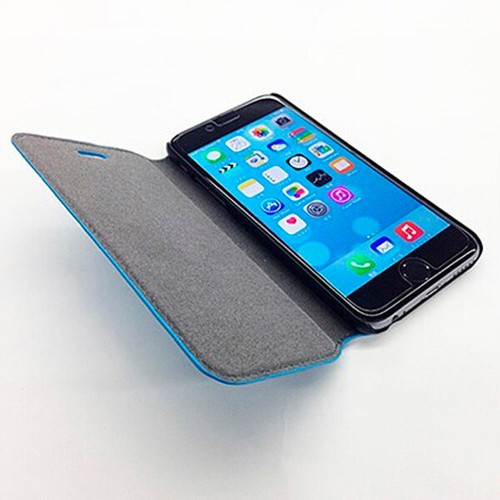 Funda original Mini Cooper tipo folio para Apple iPhone 6/6S azul claro - Imagen 3 de 3