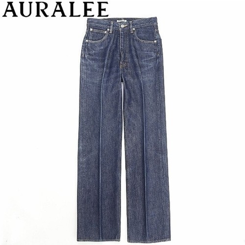 オーラリー、20AW HARD TWIST DENIM HAND PAINTED