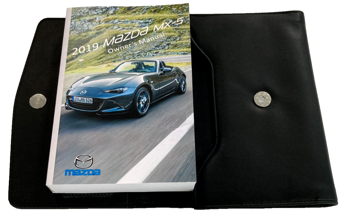 Owner Manual for 2019 Mazda MX-5 Miata, Owner's Manual Factory