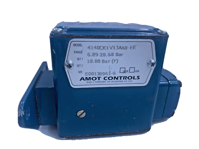 AMOT Controls Model 4140 Pressure Switch 4140CK1V13AA0-EE 6.89