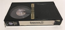 Vintage Superman 4 IV: The Quest for Peace Betamax Tape 1987 Not A VHS Tape 