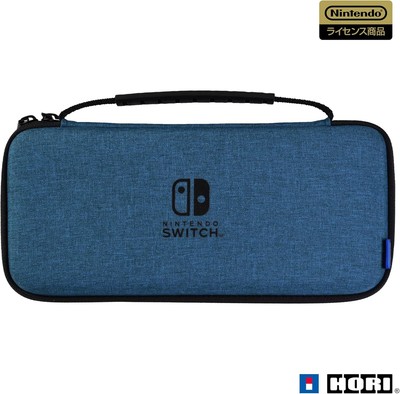 [Nintendo licensed product] Slim Hard Pouch Plus for Nintendo Switch Blue