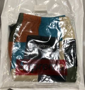supreme patchwork pique shorts