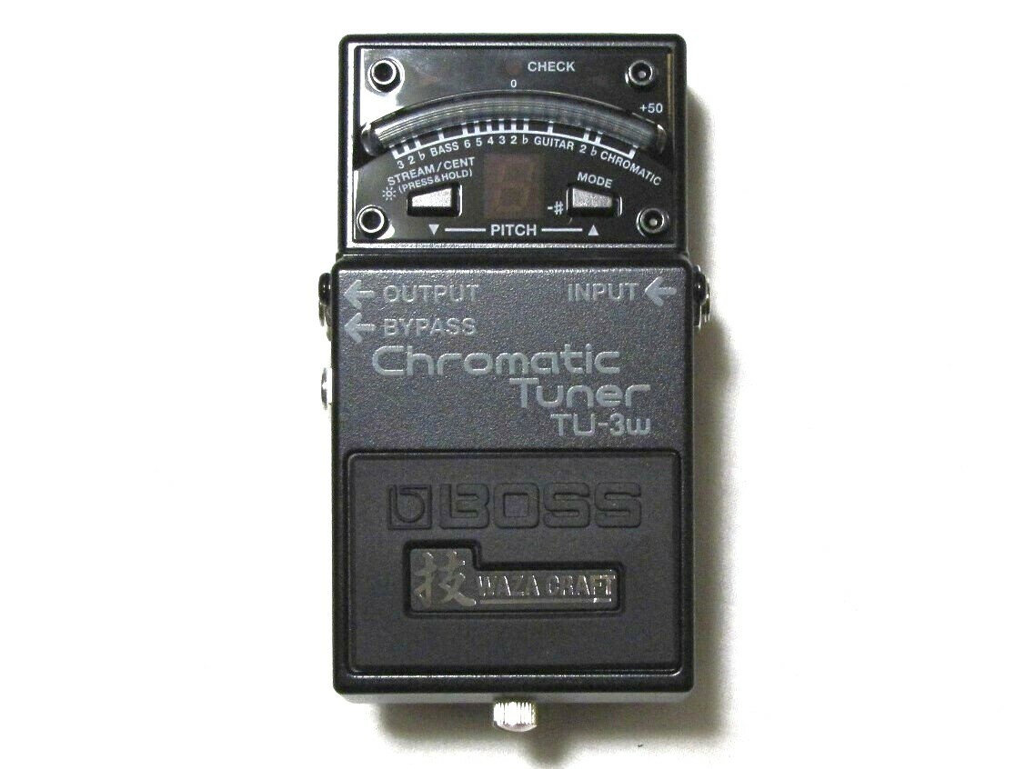 Used Boss TU-3W Waza Craft Chromatic Guitar Pedal Tuner | eBay Used Boss TU-3W Waza Craft Chromatic Guitar Pedal Tuner | eBay