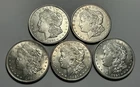 1921 BU MORGAN DOLLAR LOT / 5 COINS