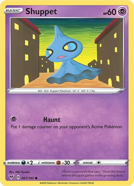 Shuppet #67 Vivid Voltage Pokemon TCG NM