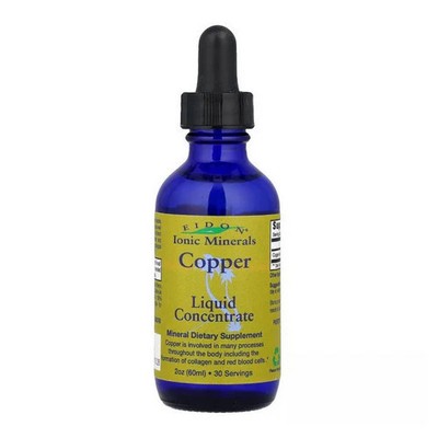 Copper Liquid Concentrate 2 Oz  by Eidon Ionic Minerals