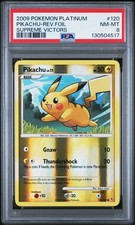 2009 POKEMON PLATINUM SUPREME VICTORS #120 PIKACHU-REVERSE FOIL PSA 8 on eBay