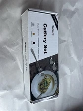 20 Pcs Silverware 5 Set Flatware Set Stainless Steel Utensil Set Mirror Polished