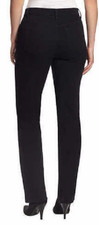 Gloria Vanderbilt Women's Amanda CLASSIC Fit Tapered Leg Jeans SIZE 18 BLACK