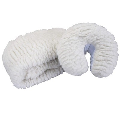 Massage Table Fleece Pad Set Deluxe 1 Fitted Face Cradle EarthLite Soft Thick