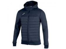 Joma Berna Giacca Leggera Blu  Giubbotto Sportivo Calcio Padel Allenamento