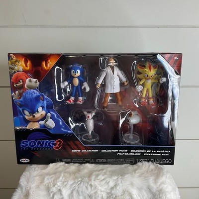 Sonic the Hedgehog 3 Movie 2.5'' 5-Figure Set Supper Shadow, Gerald Robotnik 