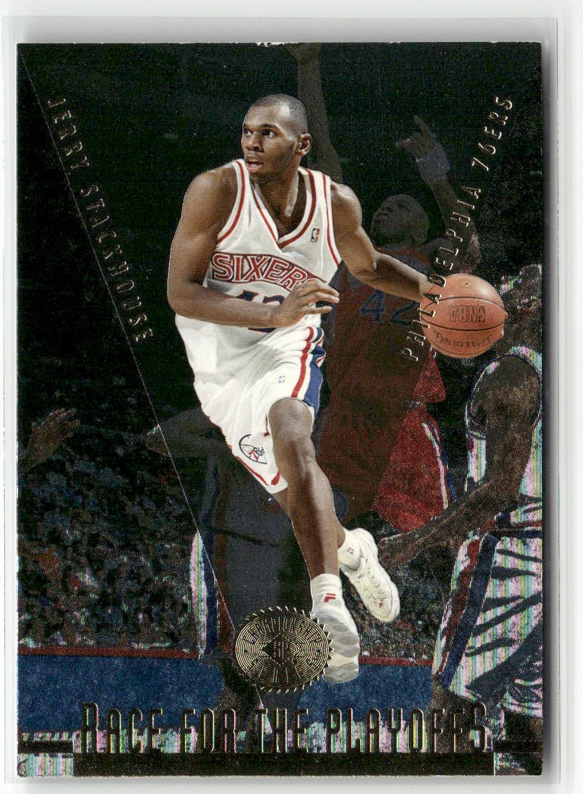 1995-96 SP CHAMPIONSHIP #137 JERRY STACKHOUSE PHILADELPHIA 76ERS