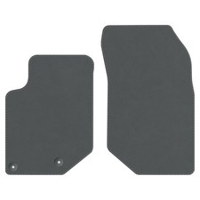 Veloursmatten für Citroen C4 X ab Bj. 2022 Passform Automatten GRAU VORNE ALPS