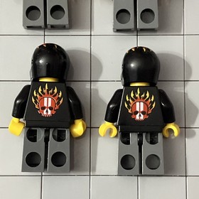 LEGO World Racers 8898 Lot: Bart Blast (wr023) Lot Of 4 E10 14