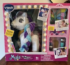 VTech Myla the Magical Unicorn Interactive Toy with Sound and Glitter Lights NIB