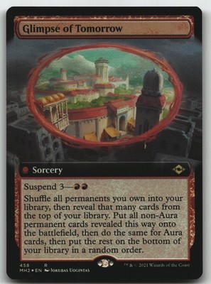Glimpse of Tomorrow (Extended Art) foil R Modern Horizons 2 458 LP