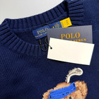 Bid POLO RALPH LAUREN Golf Bear Cotton Knit Sweater Classic Pullover Men - M — photo 3
