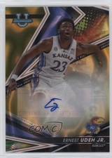 2022 Bowman U Best of 2022-23 Gold Lava Refractor 7/75 Ernest Udeh Jr Auto 5b1