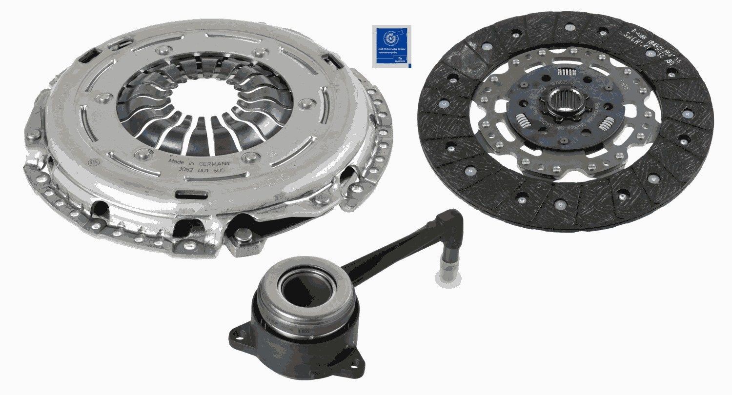 SACHS Clutch Kit 3000 990 294 For AUDI Q3 8UB 8UG 2011 to 2020